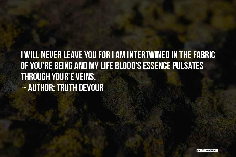 I Love You Through Quotes By Truth Devour