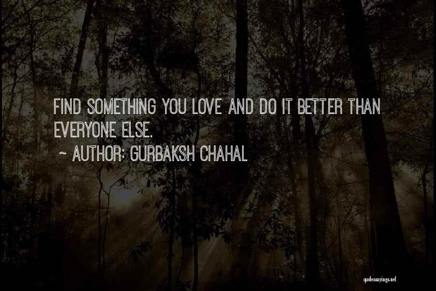 I Love You Till I Find Someone Better Quotes By Gurbaksh Chahal