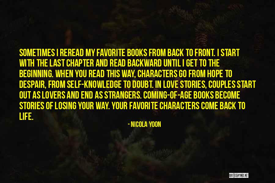 I Love You Until The End Of My Life Quotes By Nicola Yoon