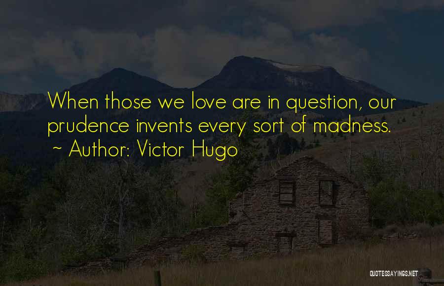 I Love Your Madness Quotes By Victor Hugo