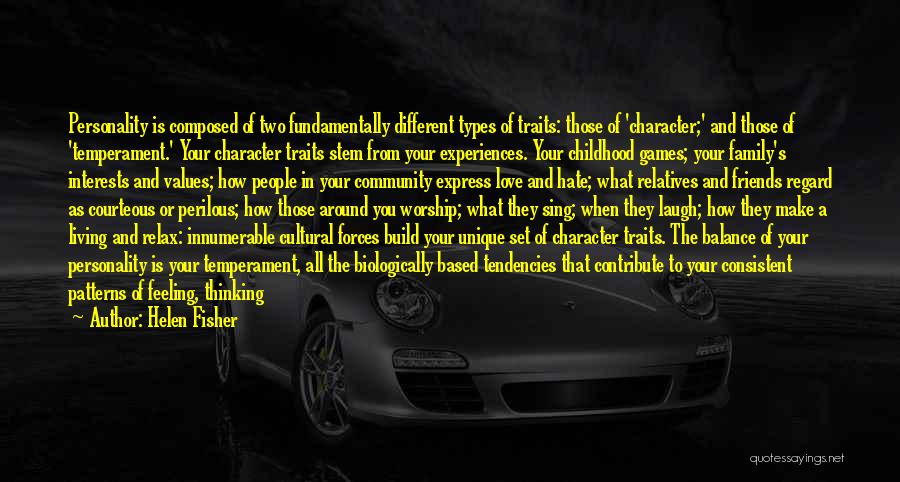 I Love Your Personality Quotes By Helen Fisher I Love Your Personality Quotes By Helen Fisher