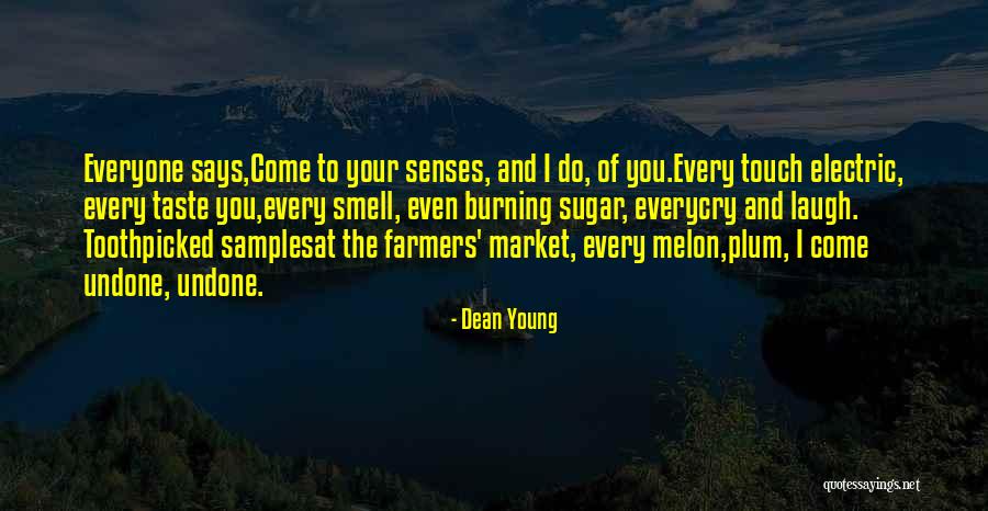 I Love Your Touch Quotes By Dean Young I Love Your Touch Quotes By Dean Young