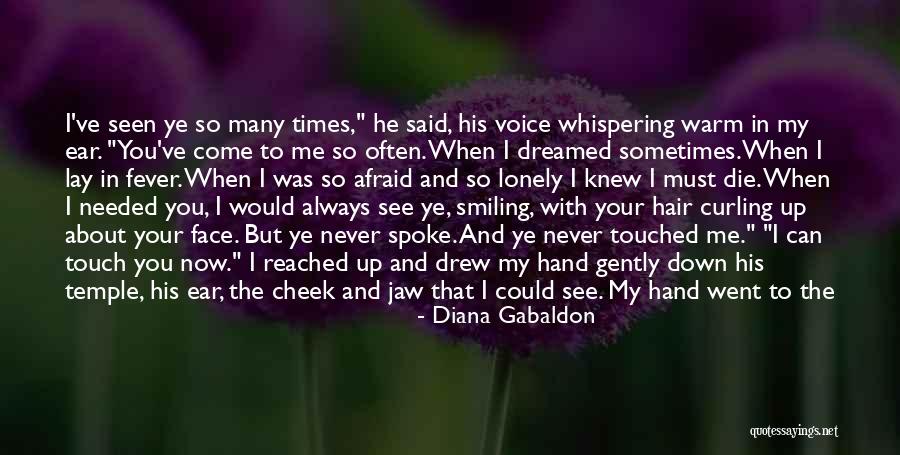 I Love Your Touch Quotes By Diana Gabaldon I Love Your Touch Quotes By Diana Gabaldon