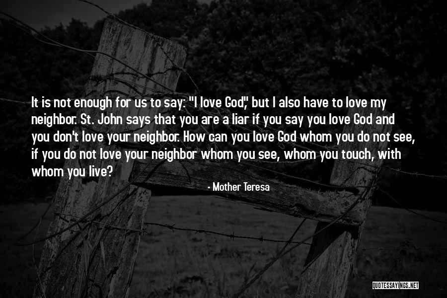 I Love Your Touch Quotes By Mother Teresa I Love Your Touch Quotes By Mother Teresa