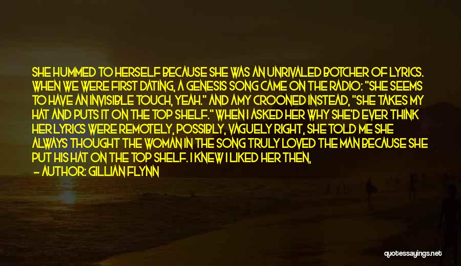 I Loved Her First Quotes By Gillian Flynn