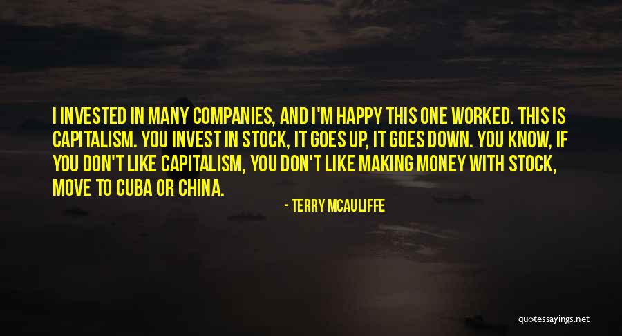 I M Happy With You Quotes By Terry McAuliffe I M Happy With You Quotes By Terry McAuliffe