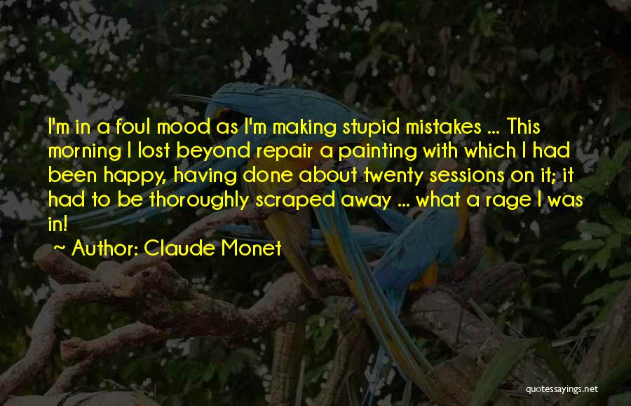 I M With Stupid Quotes By Claude Monet