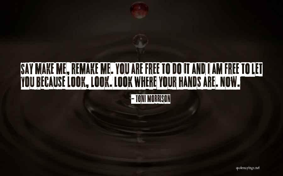 I Make You Free Quotes By Toni Morrison I Make You Free Quotes By Toni Morrison