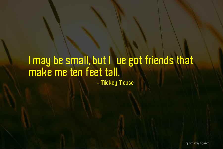 I May Be Small But Quotes By Mickey Mouse I May Be Small But Quotes By Mickey Mouse