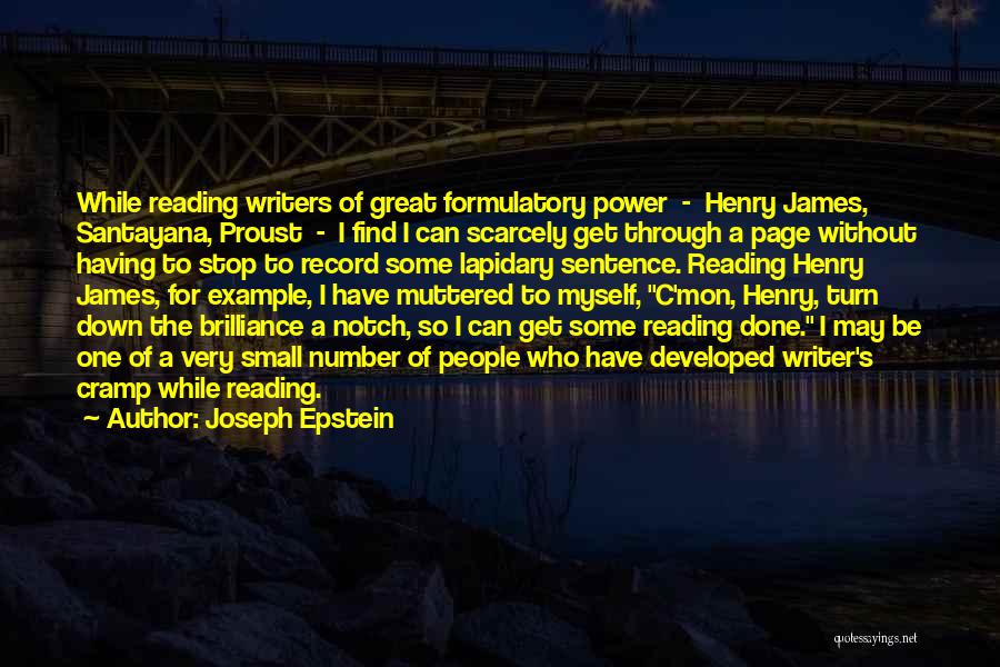 I May Be Small Quotes By Joseph Epstein