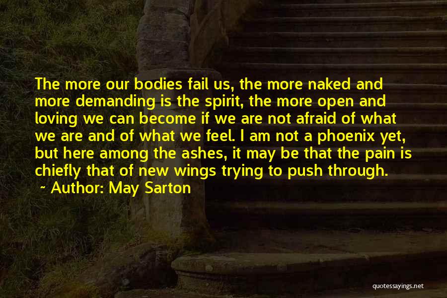 I May Fail Quotes By May Sarton