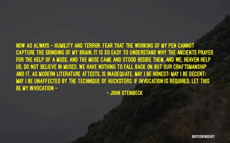 I May Fall Quotes By John Steinbeck