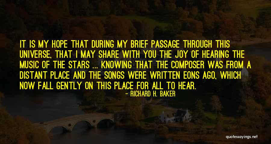 I May Fall Quotes By Richard H. Baker I May Fall Quotes By Richard H. Baker
