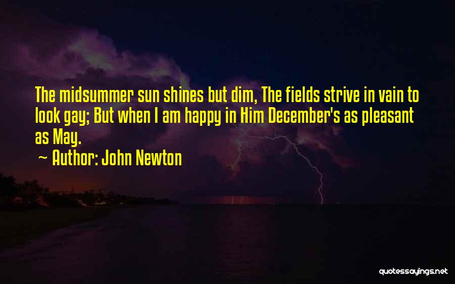I May Look Happy Quotes By John Newton