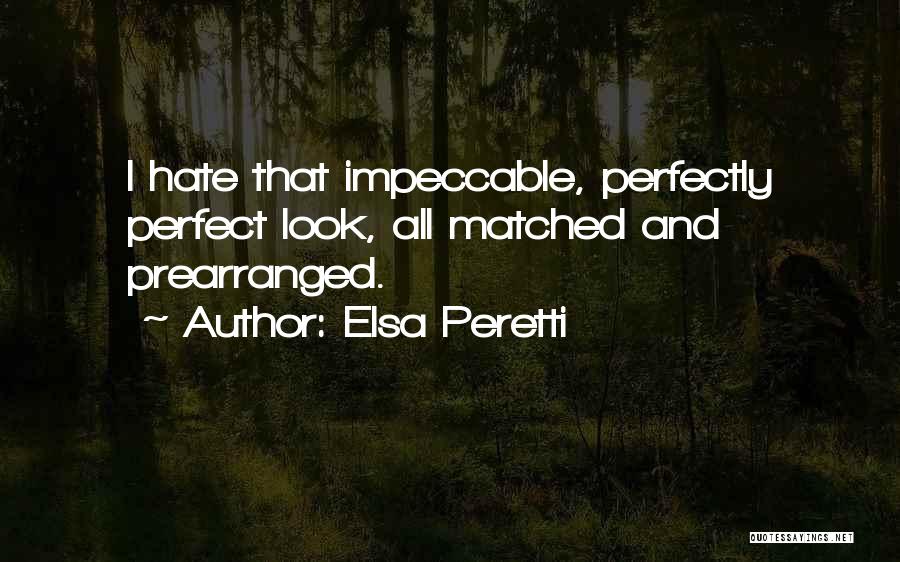 I May Not Look Perfect Quotes By Elsa Peretti