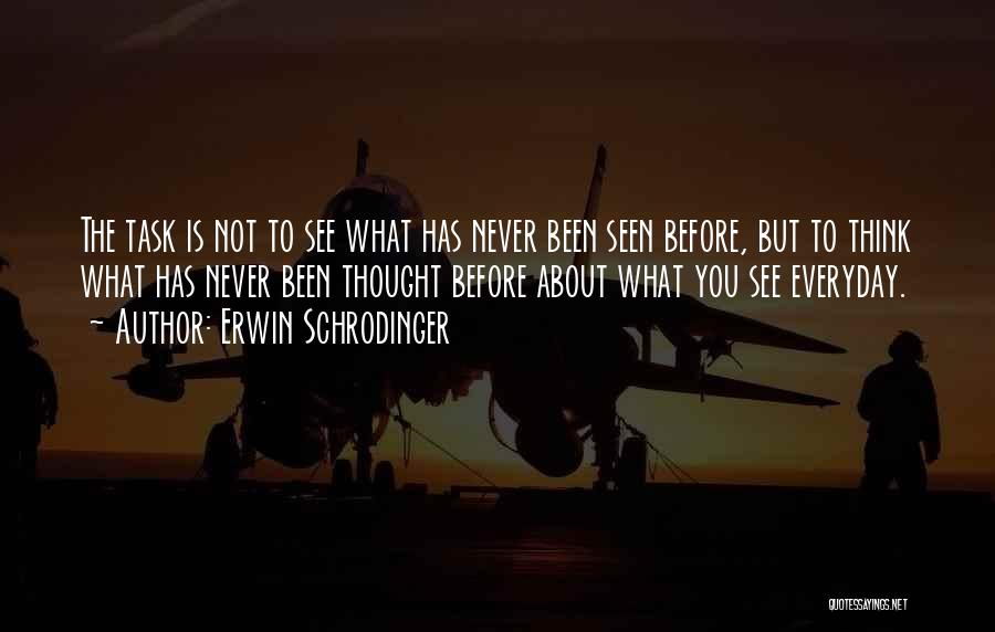 I May Not See You Everyday Quotes By Erwin Schrodinger