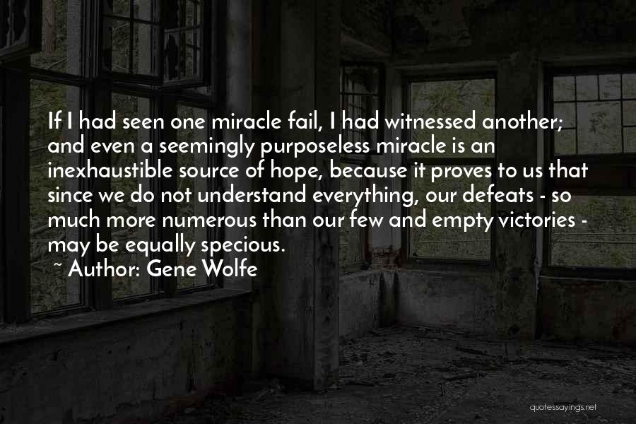 I May Not Understand Quotes By Gene Wolfe