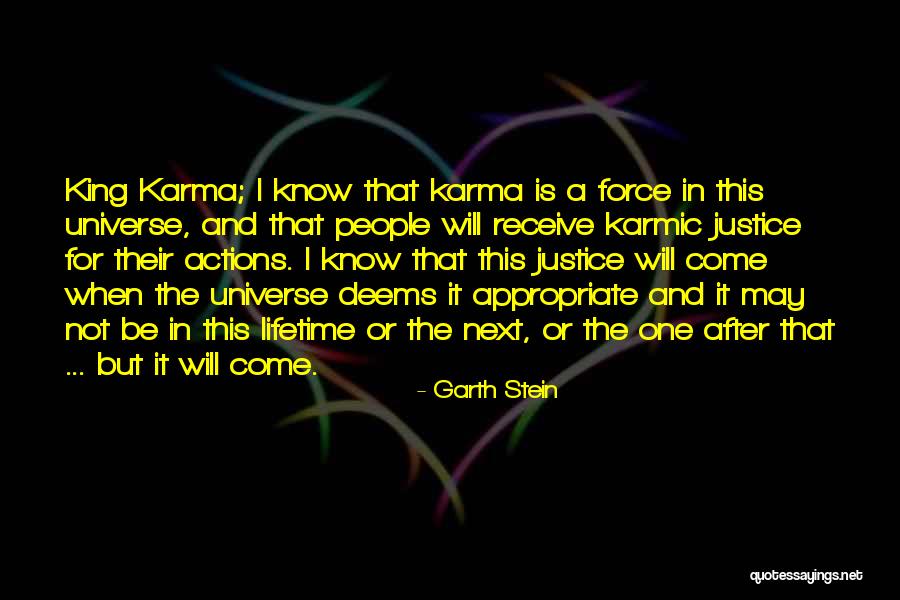 I May Or May Not Quotes By Garth Stein I May Or May Not Quotes By Garth Stein