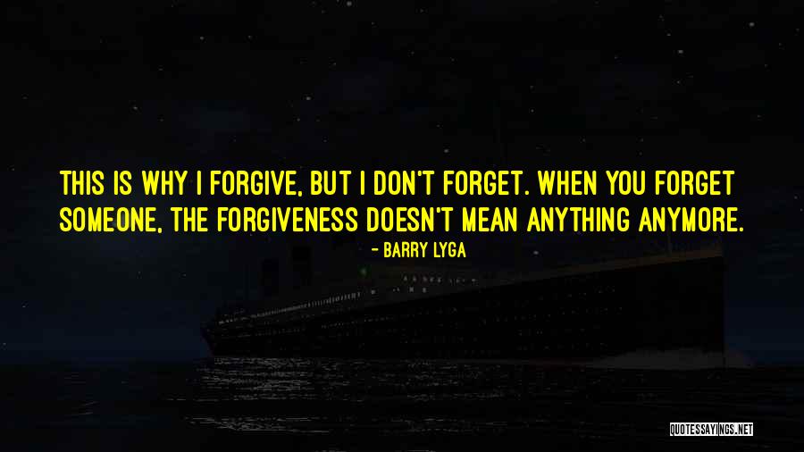 I Mean Nothing To You Anymore Quotes By Barry Lyga I Mean Nothing To You Anymore Quotes By Barry Lyga