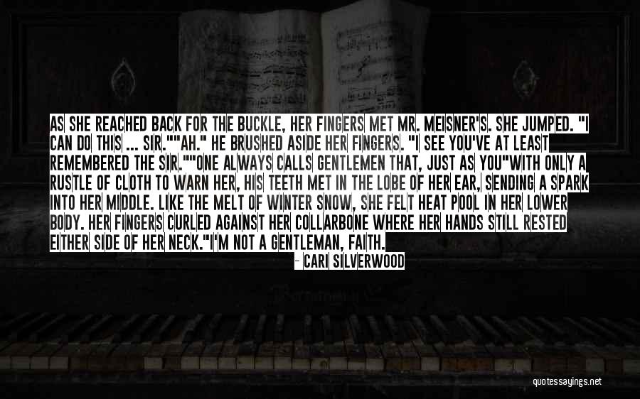 I Melt When I See You Quotes By Cari Silverwood