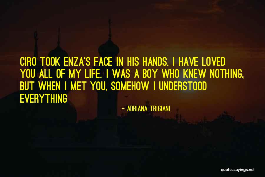 I Met A Boy Quotes By Adriana Trigiani I Met A Boy Quotes By Adriana Trigiani