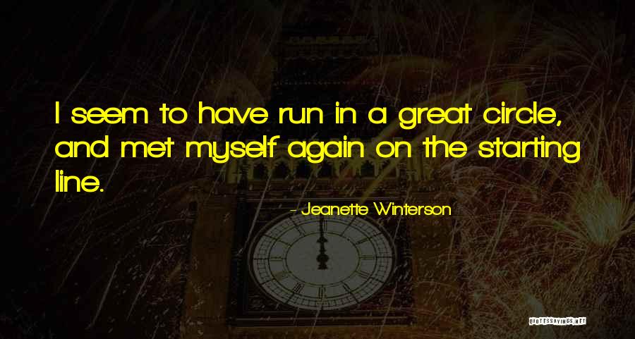 I Met Myself Quotes By Jeanette Winterson I Met Myself Quotes By Jeanette Winterson
