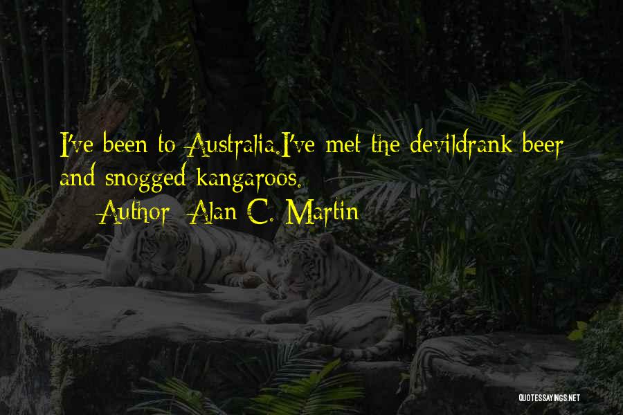 I Met The Devil Quotes By Alan C. Martin