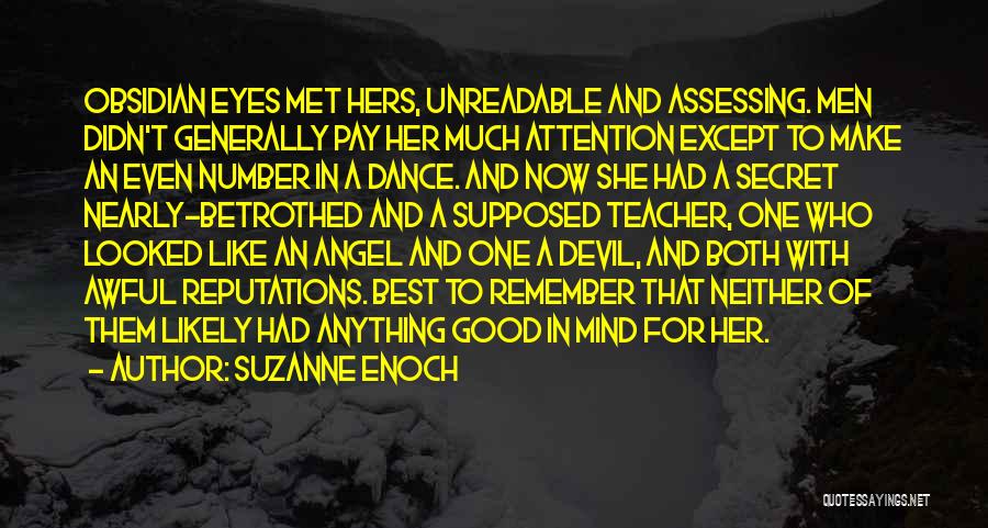 I Met The Devil Quotes By Suzanne Enoch