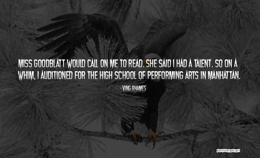 I Miss School Quotes By Ving Rhames I Miss School Quotes By Ving Rhames