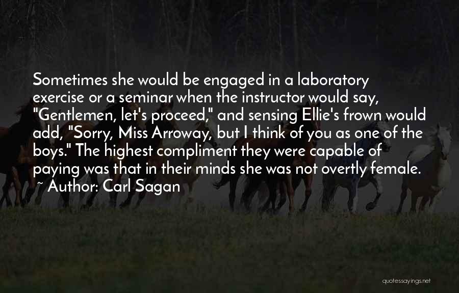 I Miss You And Sorry Quotes By Carl Sagan