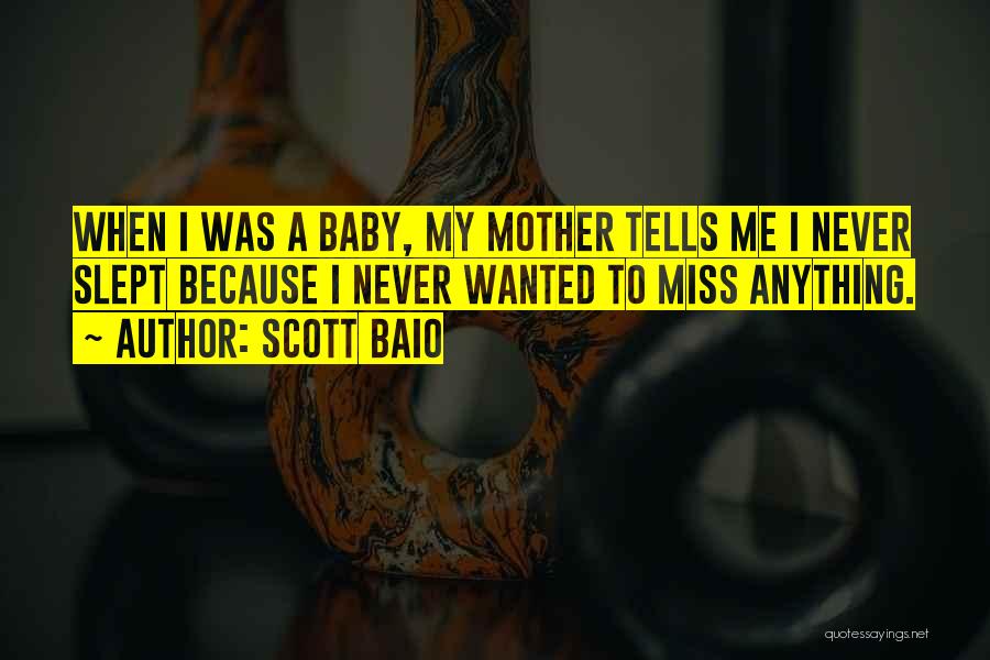 I Miss You Baby Quotes By Scott Baio