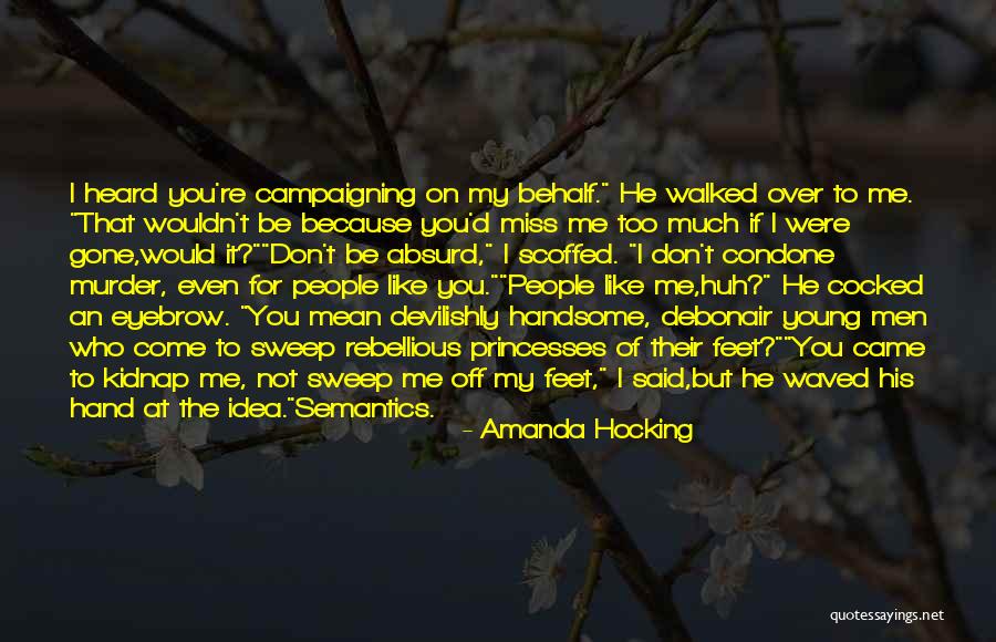 I Miss You Because Quotes By Amanda Hocking I Miss You Because Quotes By Amanda Hocking