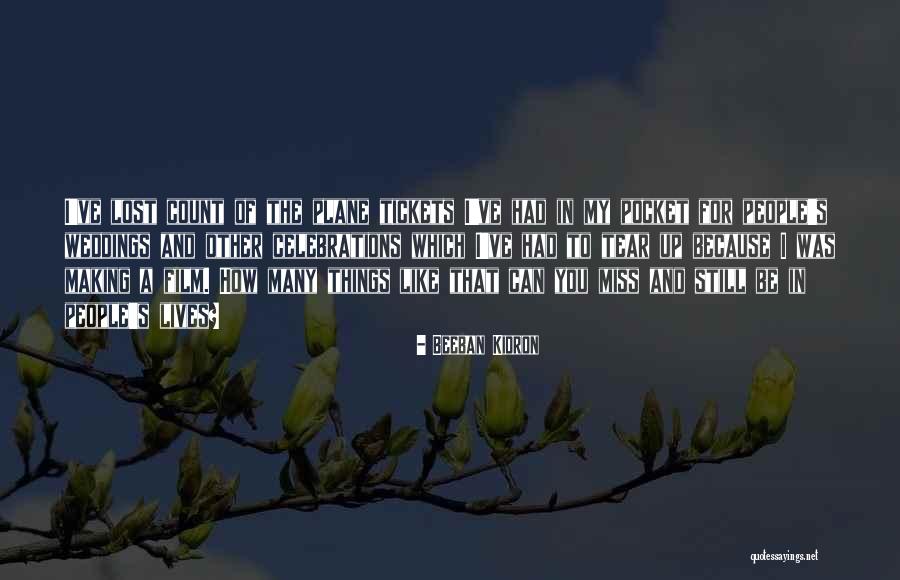 I Miss You Because Quotes By Beeban Kidron I Miss You Because Quotes By Beeban Kidron