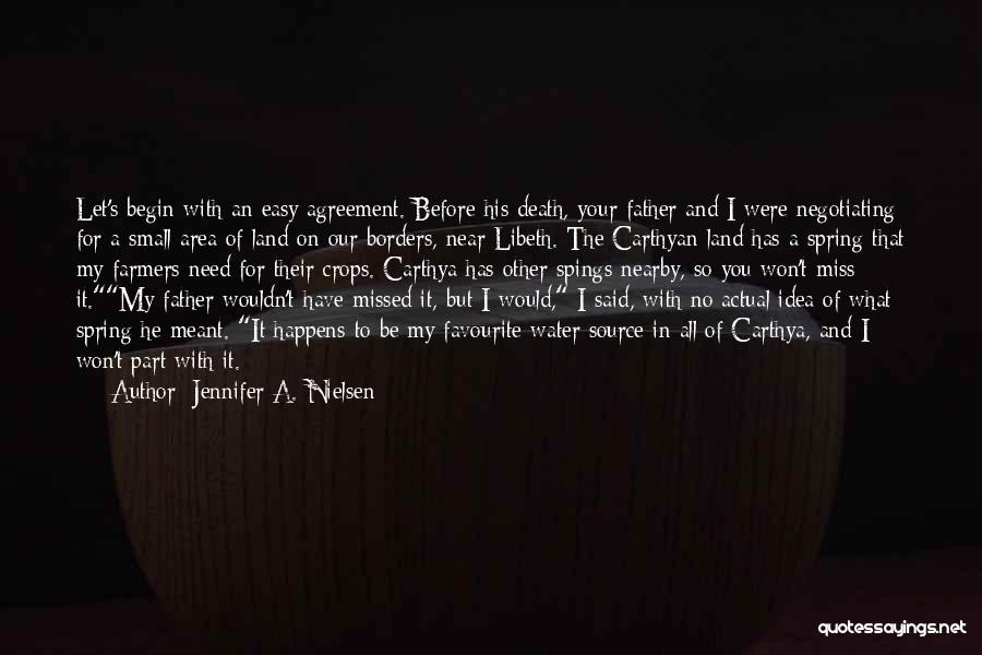 I Miss You In Death Quotes By Jennifer A. Nielsen