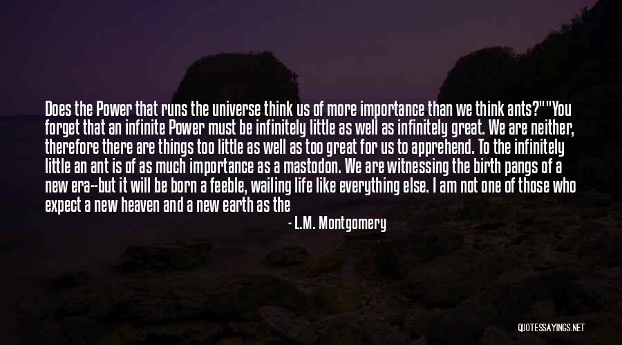 I Miss You More Quotes By L.M. Montgomery