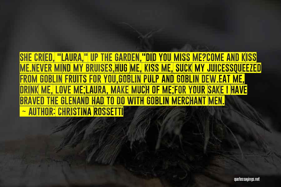 I Miss You With Quotes By Christina Rossetti