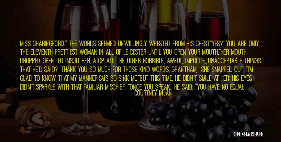 I Miss Your Smile Quotes By Courtney Milan I Miss Your Smile Quotes By Courtney Milan