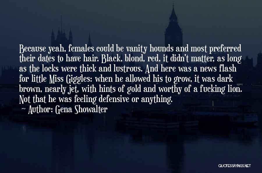 I Miss Your Taste Quotes By Gena Showalter