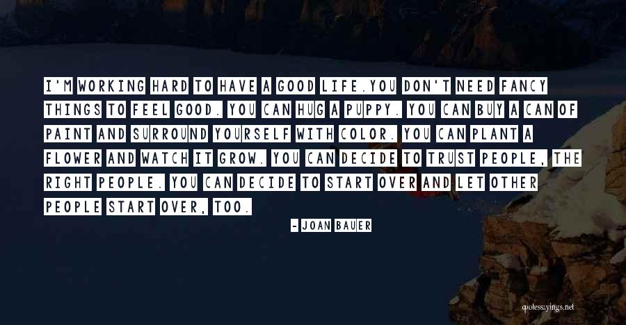 I Need A Hug Quotes By Joan Bauer