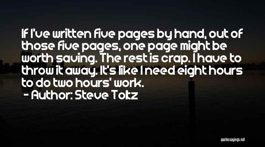 I Need Rest Quotes By Steve Toltz
