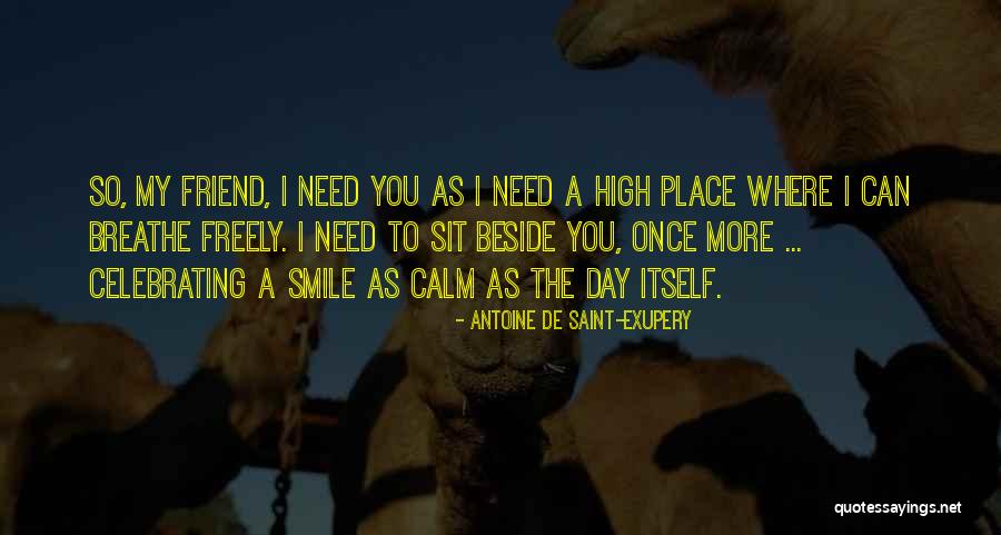 I Need Someone Beside Me Quotes By Antoine De Saint-Exupery I Need Someone Beside Me Quotes By Antoine De Saint-Exupery