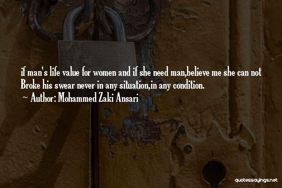 I Need Someone To Trust Quotes By Mohammed Zaki Ansari