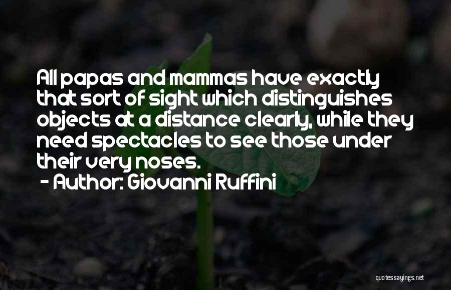 I Need To Distance Myself From You Quotes By Giovanni Ruffini