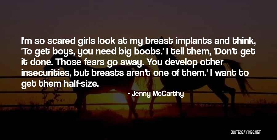 I Need To Get Away Quotes By Jenny McCarthy