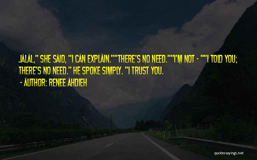 I Need You There Quotes By Renee Ahdieh