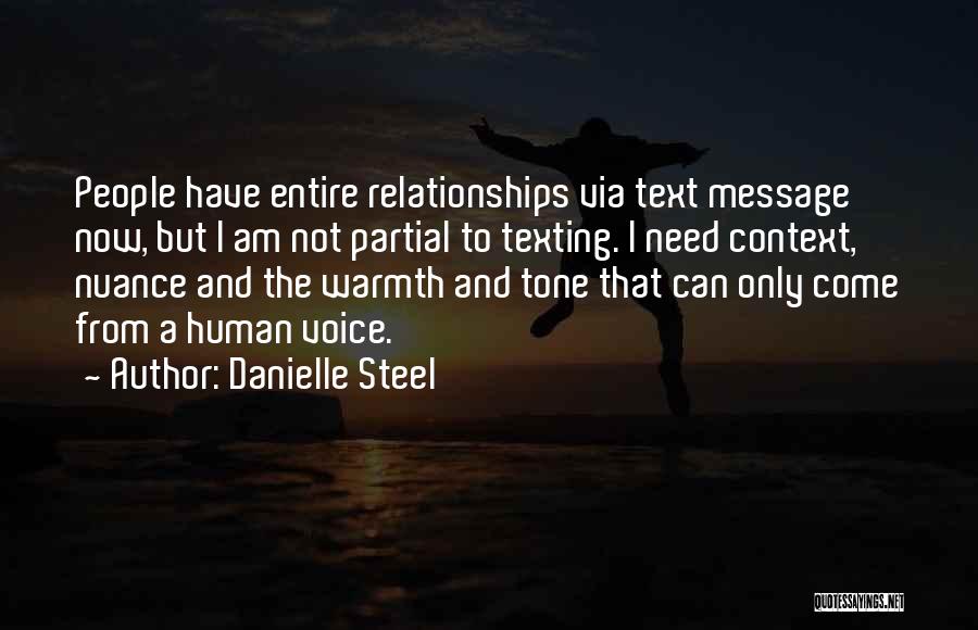 I Need Your Warmth Quotes By Danielle Steel