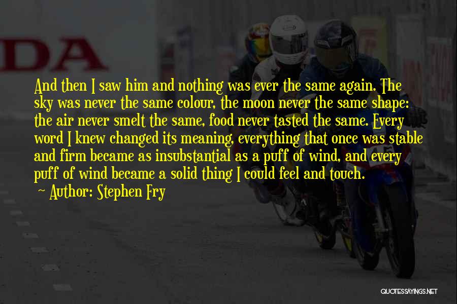 I Never Knew I Could Love Quotes By Stephen Fry