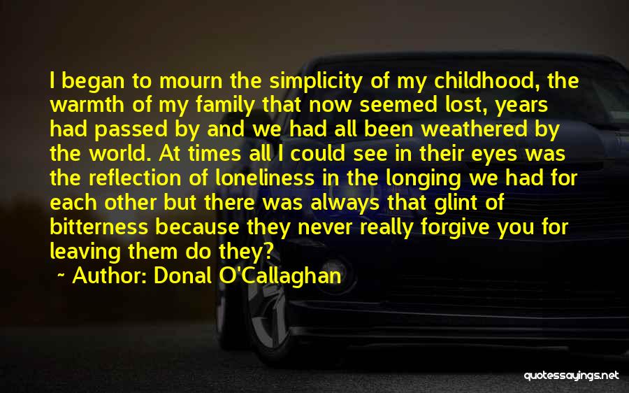 I Never Really Had You Quotes By Donal O'Callaghan