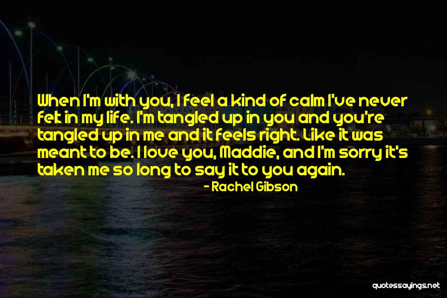 I Never Say Sorry Quotes By Rachel Gibson I Never Say Sorry Quotes By Rachel Gibson