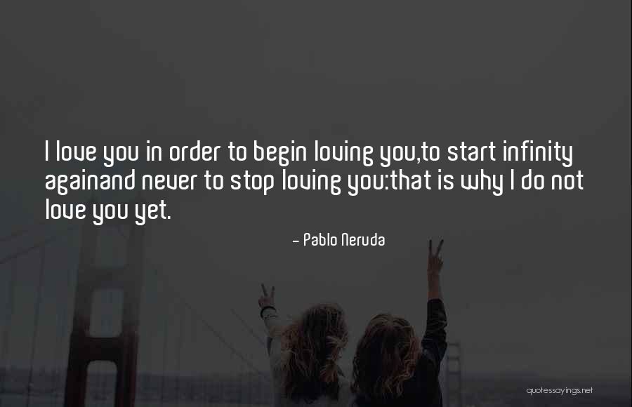 I Never Stop Loving You Quotes By Pablo Neruda